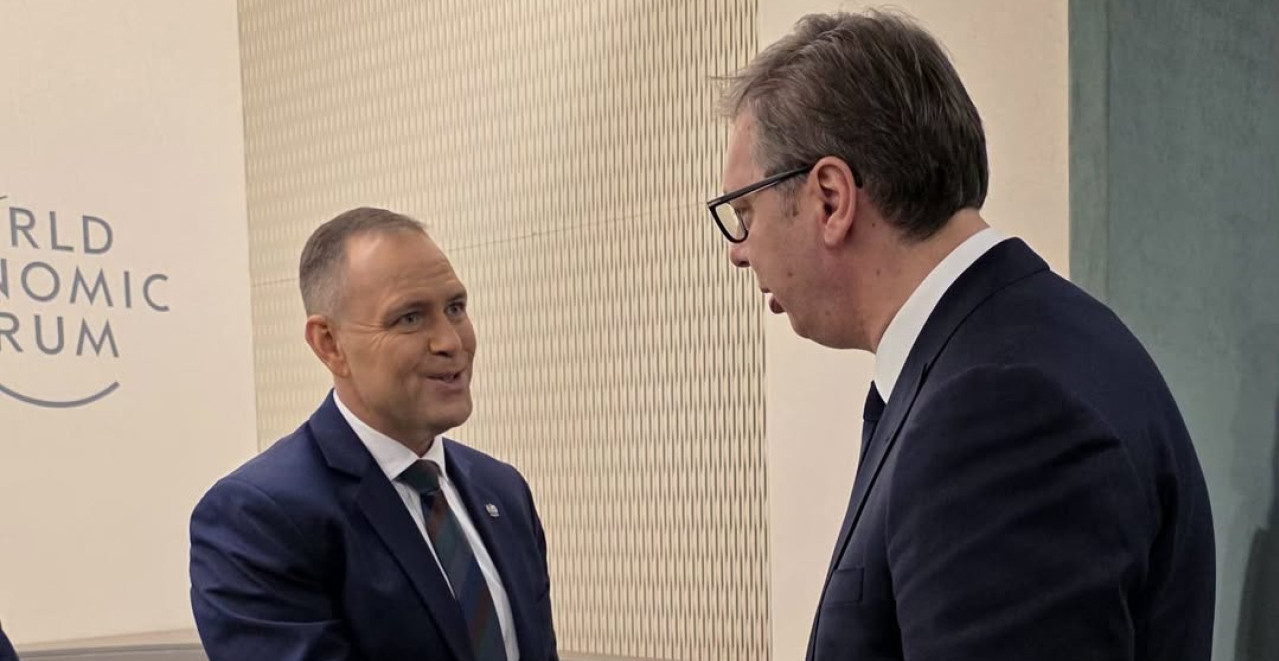 VAŽAN SASTANAK U DAVOSU Vučić pozvao predsednika Poljske u Srbiju (FOTO)