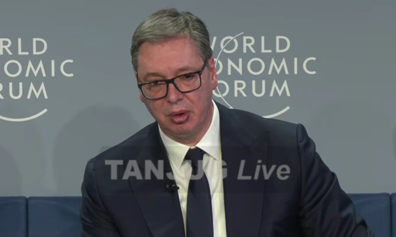 VUČIĆ SE OBRAĆA NA PANELU U DAVOSU: "Svedoci smo ogromnih promena u svetu" (VIDEO)