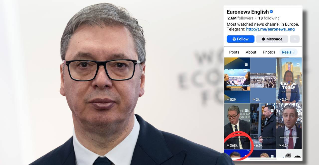 VUČIĆ NAJGLEDANIJI OD SVIH GOVORNIKA U DAVOSU! Pogledajte brojke na Euronews-u, snimak obilazi svet (FOTO)