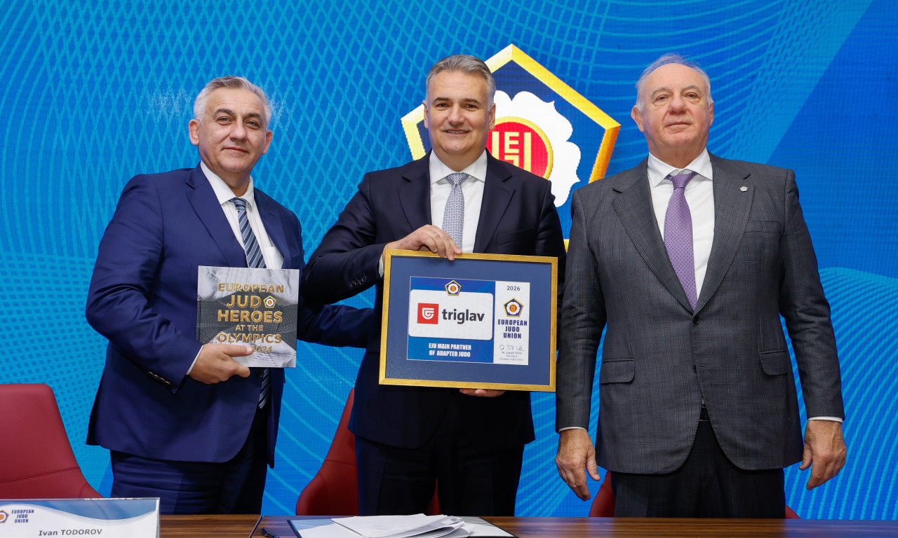 TRIGLAV OSIGURANJE NASTAVLJA TRADICIJU DRUŠTVENE ODGOVORNOSTI KROZ SARADNJU SA EVROPSKOM DŽUDO UNIЈOM