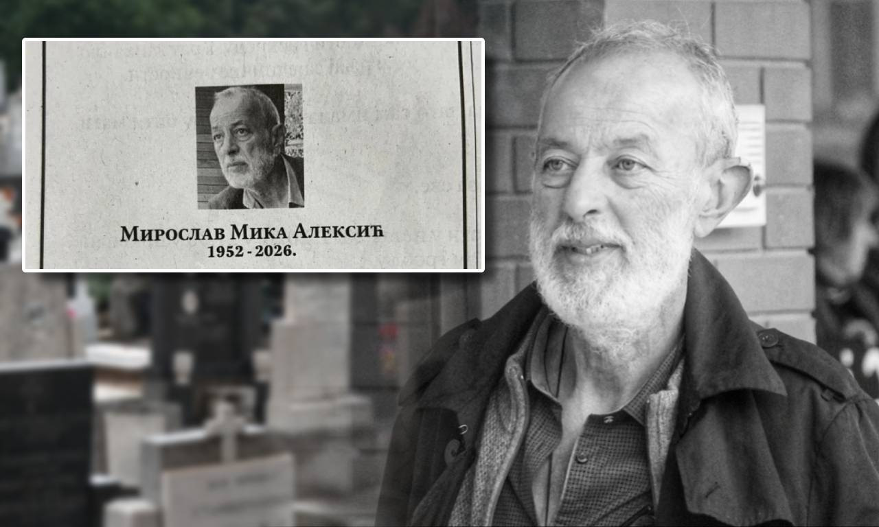 SAHRANA MIKE ALEKSIĆA Supruga plače pored kovčega, poznata imena izjavljuju saučešća