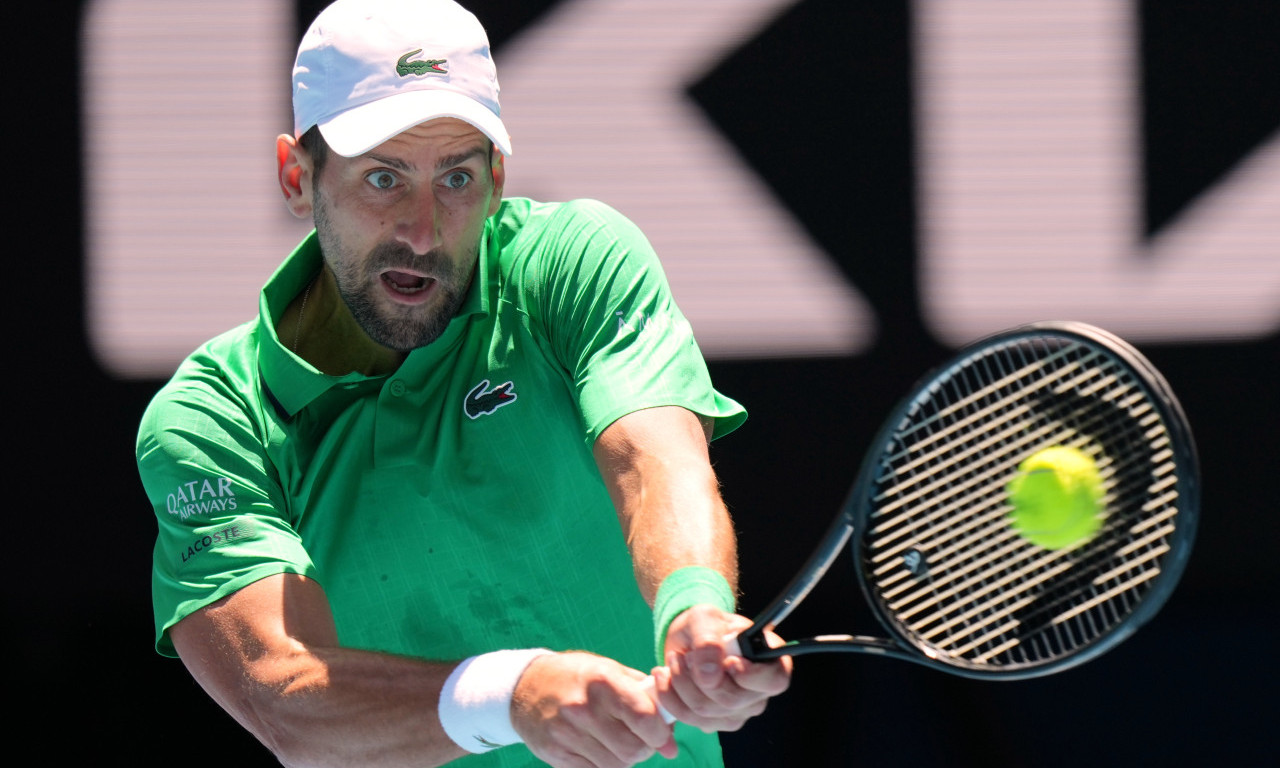ĐOKOVIĆ KRENUO JAKO! Novak igra protiv agresivnog Van de Zandšulpa