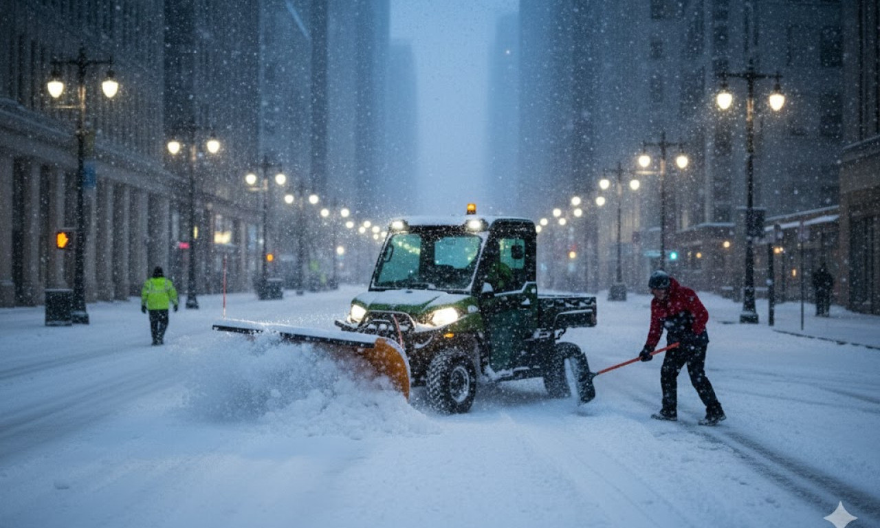 APOKALIPTIČNA OLUJA PARALISALA SAD: Snežni zid od 3.000 kilometara guta gradove, proglašeno vanredno stanje!