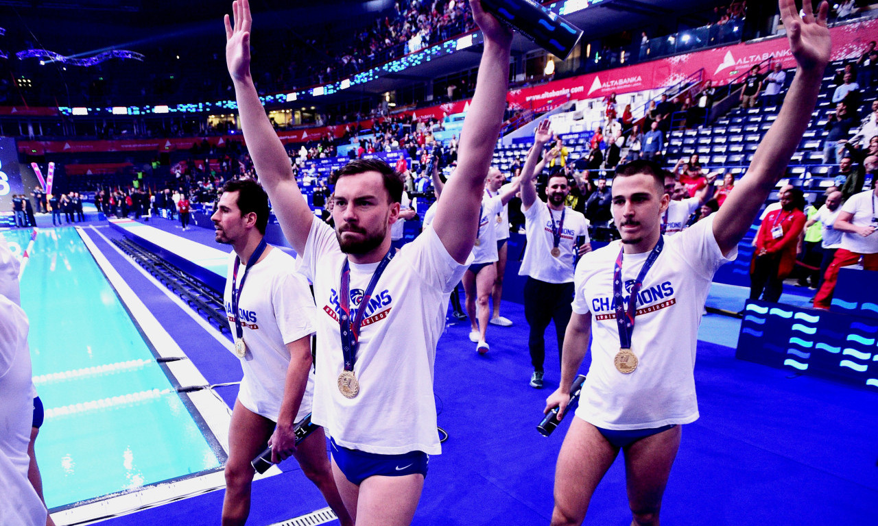 STIGLO ZLATO, A STIŽE I NOVAC! Evo koliko će svaki vaterpolista Srbije zaraditi posle osvajanja Evropskog prvenstva