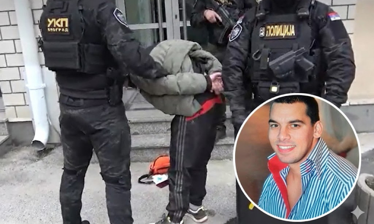 SNIMAK HAPŠENJA OSUMNJIČENOG ZA UBISTVO ŽIVKA BAKIĆA: Pripadnici UKP ga dočekali ispred štek stana - pogledajte akciju (VIDEO)