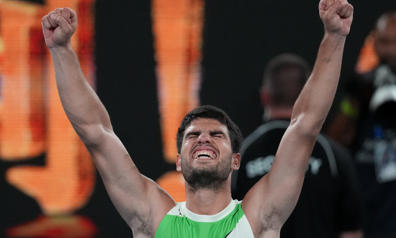 ALKARAZ JE U PRVI PUT U KARIJERI U POLUFINALU AUSTRALIJAN OPENA! Španac nastavlja poteru za istorijom