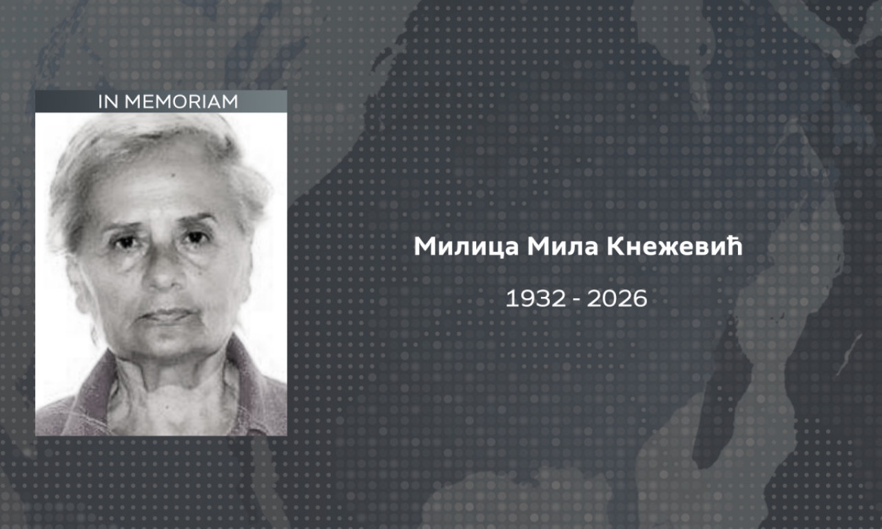UMRLA MILICA KNEŽEVIĆ! Tuga na RTS-u