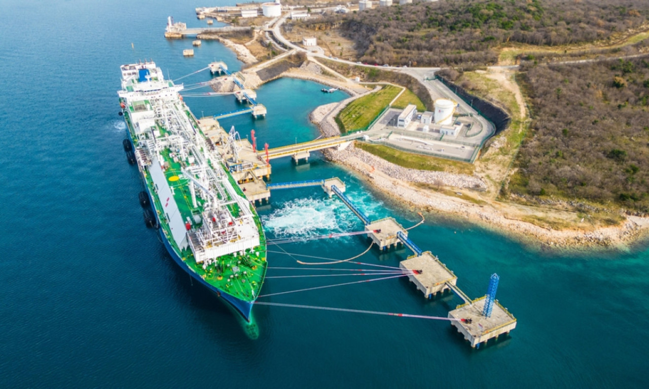 SRBIJA ĆE IMATI PRISTUP LNG TERMINALU NA KRKU? Razmatra se gasna interkonekcija Hrvatske sa Srbijom