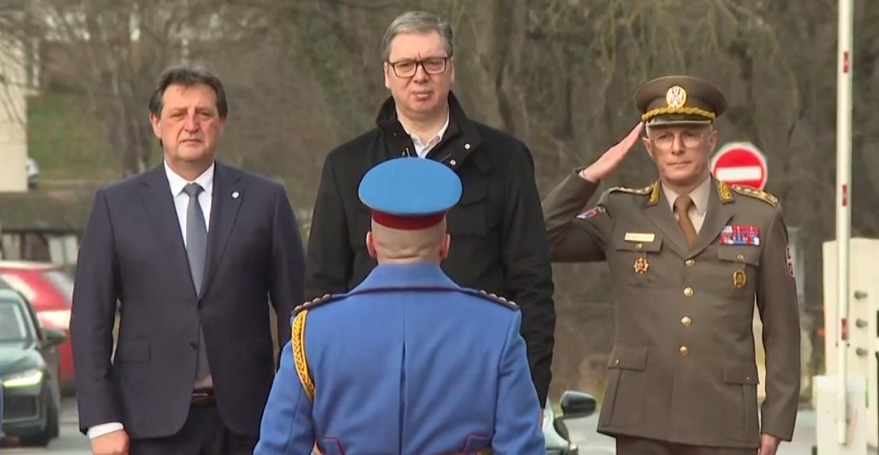 VUČIĆ U DOMU GARDE NA TOPČIDERU: Referisanje o rezultatima analize stanja u Vojsci Srbije za 2025. (VIDEO)