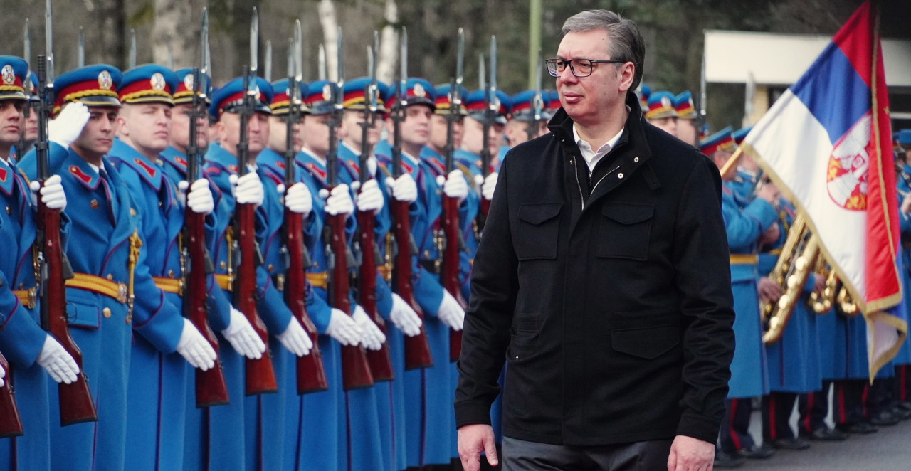 VUČIĆ IZ DOMA GARDE NA TOPČIDERU: Obavezan vojni rok od ove godine (FOTO+VIDEO)