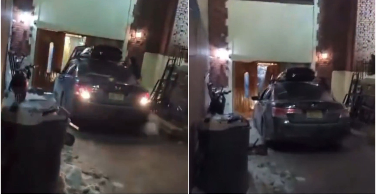 UHAPŠEN MONSTRUM IZ NJUJORKA: Automobilom se namerno zakucao u sinagogu - pogledajte snimak užasa (FOTO/VIDEO)