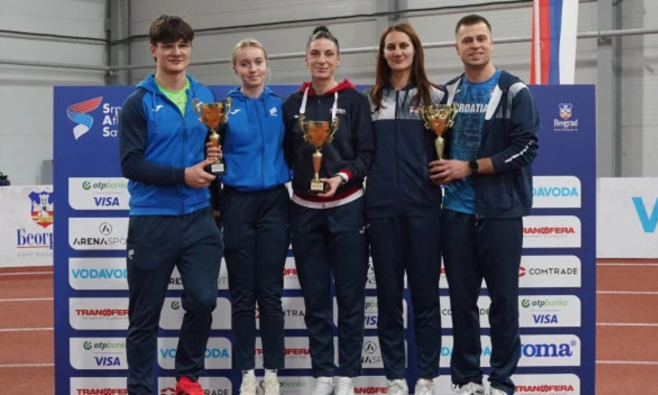 DOMINACIJA SRPSKE ATLETIKE: Pala tri državna rekorda, komšije ostale u senci
