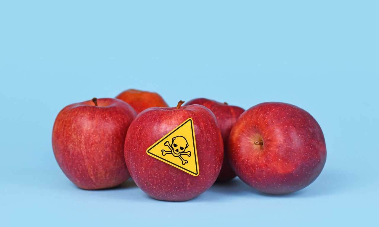 RODITELJI, OPREZ! Čak 93 odsto jabuka iz prodavnica bilo bi zabranjeno u hrani za bebe, a ovo je razlog