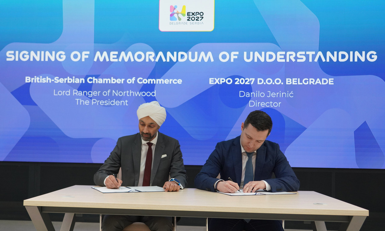 BRITANCI STALI UZ EKSPO 2027! Potpisam veoma važan sporazum, a evo šta to donosi Srbiji (FOTO)