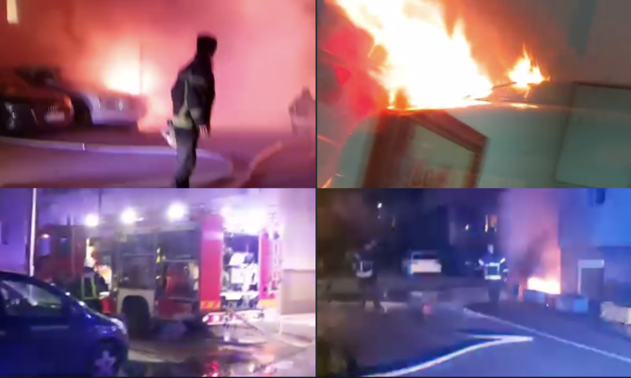 SERIJA EKSPLOZIJA, PA VELIKI POŽAR U ZEMUNU! Komšinica za K1info otkriva uznemirujuće detalje: "Nije slučajno..." (VIDEO)