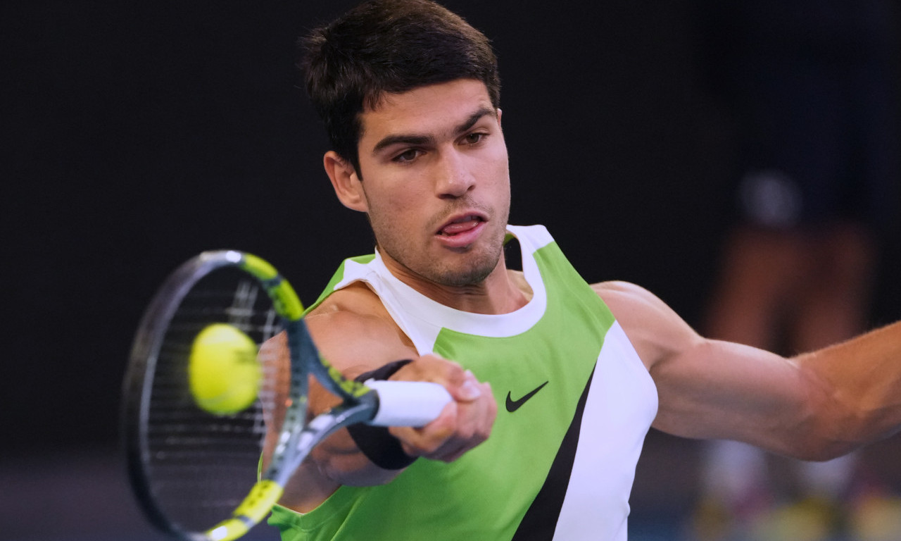 ALKARAZ DRAMI: "NIJE FER!" Pogledajte kako je Španac pobesneo na sudiju zbog ove "sitnice" (VIDEO)