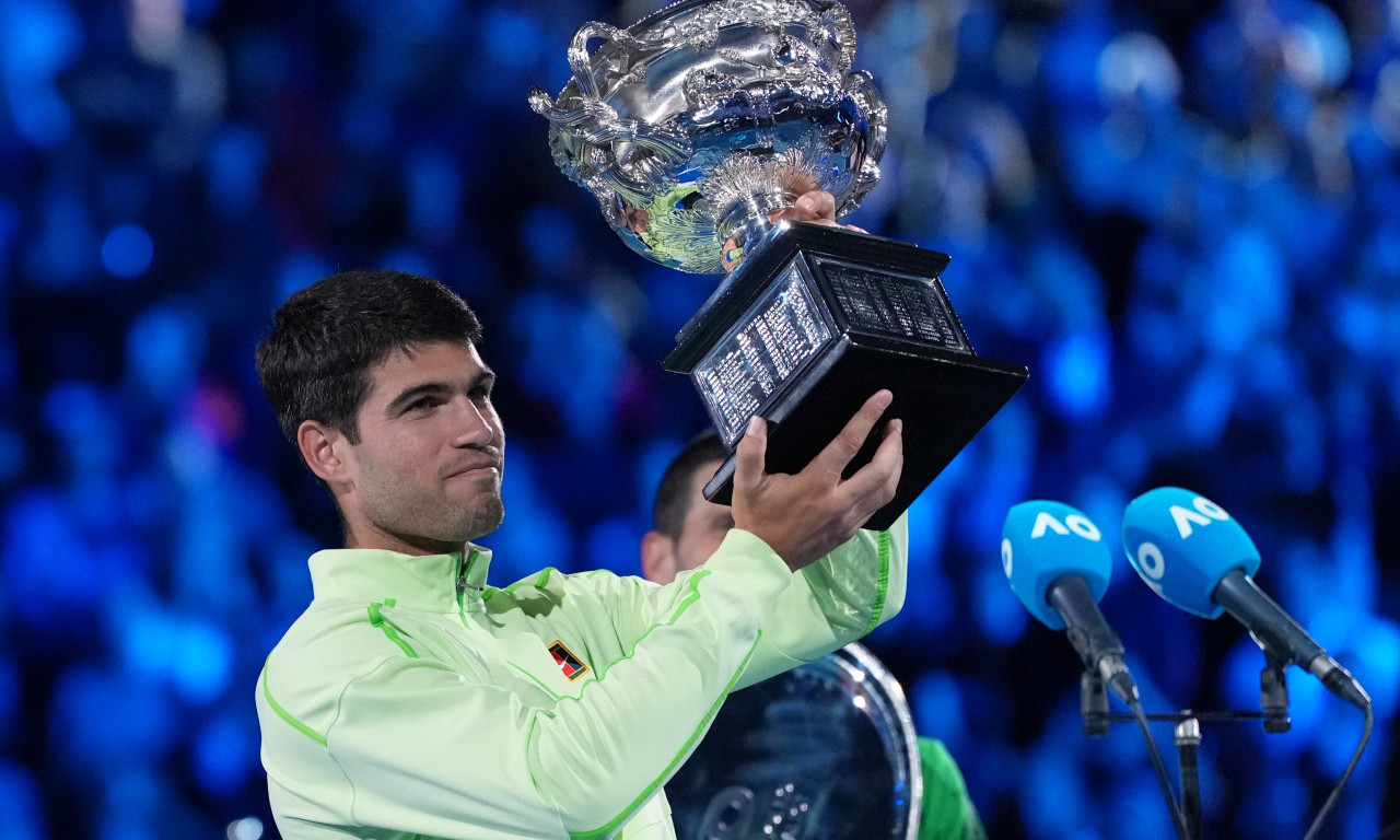 "NOVAČE, TI SI ME INSPIRISAO!" Gospodske reči Karlosa Alkaraza posle osvajanja Australijan opena