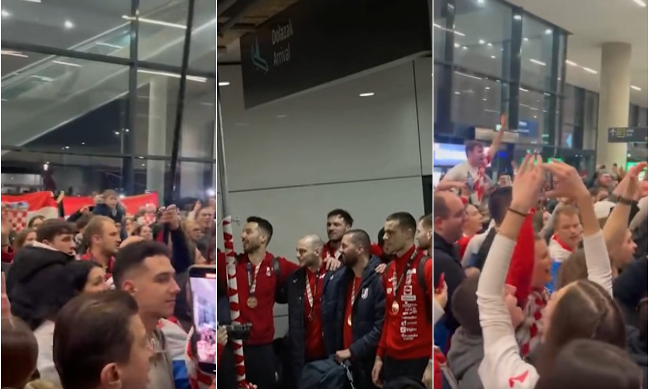 HRVATI SLAVE MEDALJU UZ PESMU O KLANJU SRBA Zagrebačkim aerodromom se ore ustaške pesme (VIDEO)