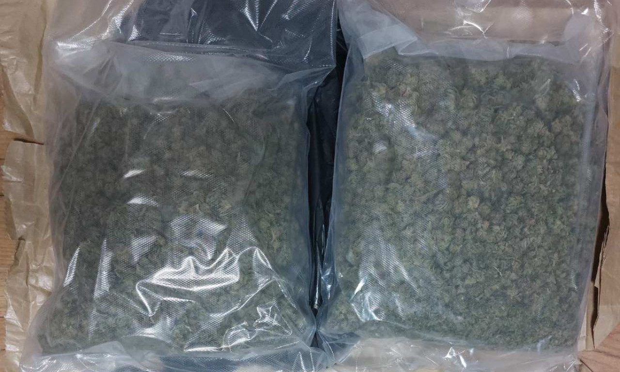 ZAPLENA NA AUTO-PUTU KOD NIŠA! "Pao" Prizrenac sa više od 21 kilogramom marihuane, evo gde je krio pakete