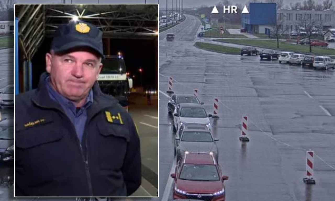 UHAPŠEN NAČELNIK PRELAZA "BAJAKOVO"! Velika drama na granici Srbije i Hrvatske (FOTO)