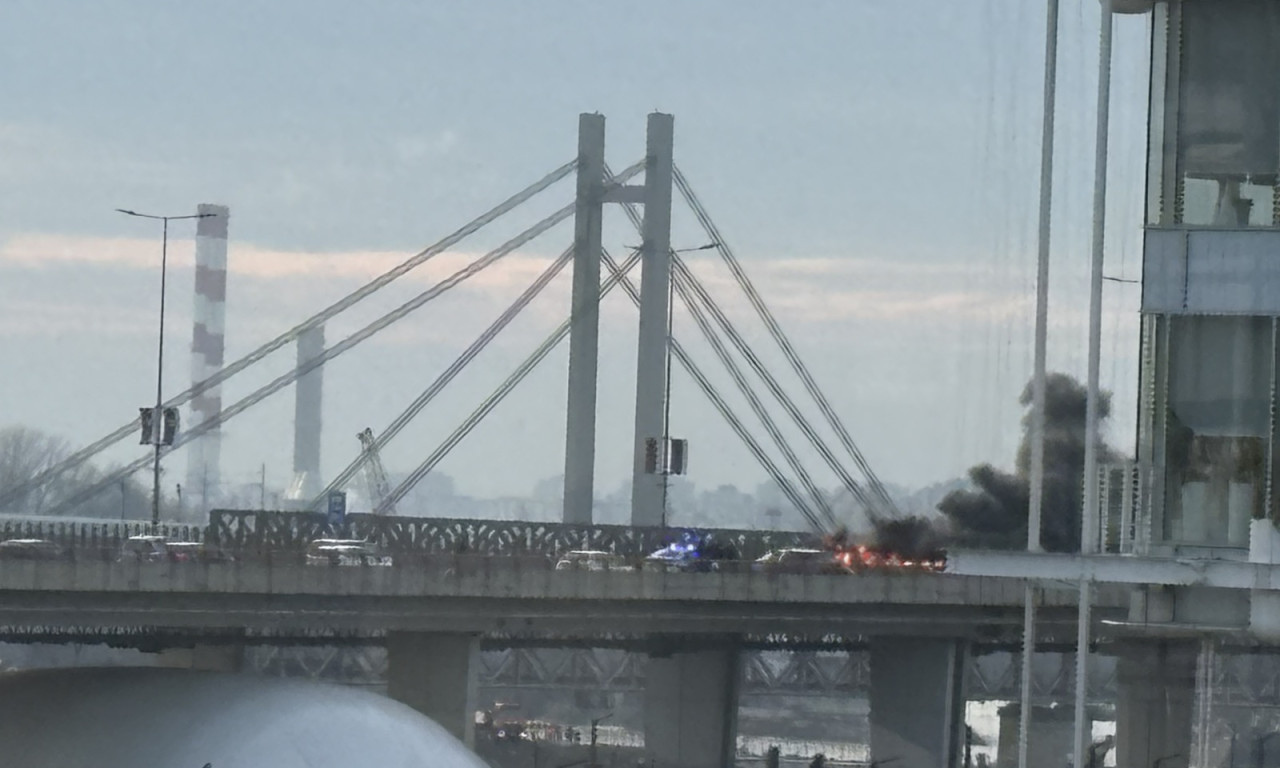 VELIKI POŽAR NA GAZELI! Policija i vatrogasci na nogama (FOTO/VIDEO)