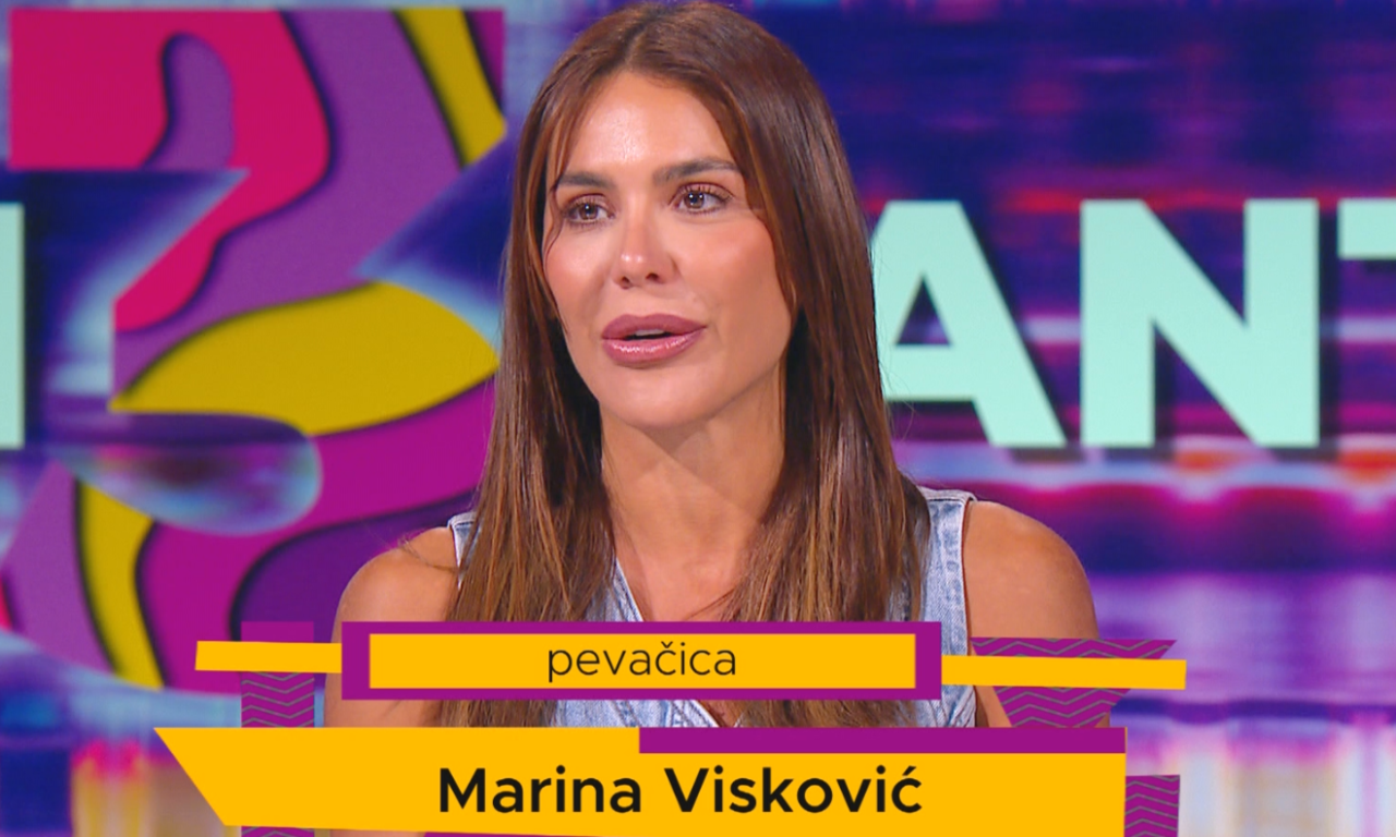 MARINA VISKOVIĆ O DEČKU, "EVROVIZIJI" I KARIJERI "Partner me podržava u mom poslu"