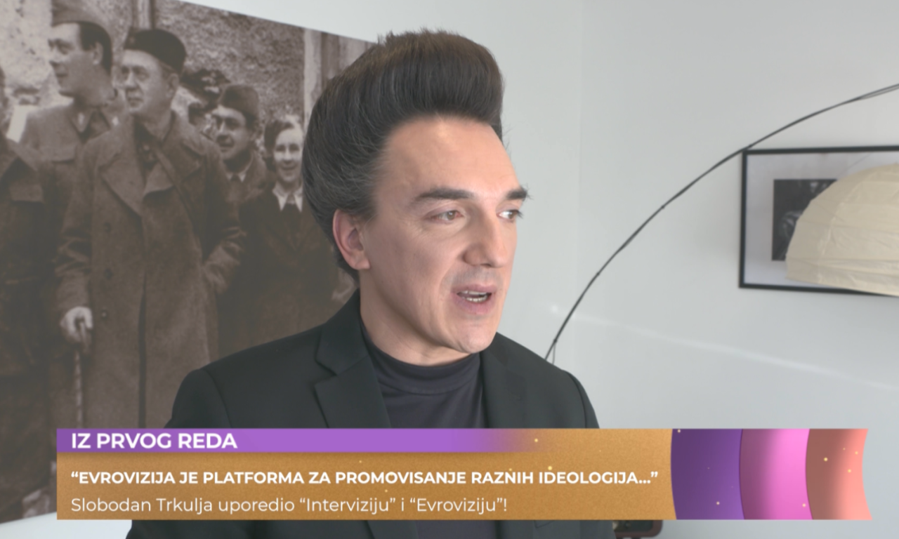 SLOBODAN TRKULJA UPOREDIO "INTERVIZIJU" i "EVROVIZIJU" Zbog svega što se dešava na sceni... (VIDEO)