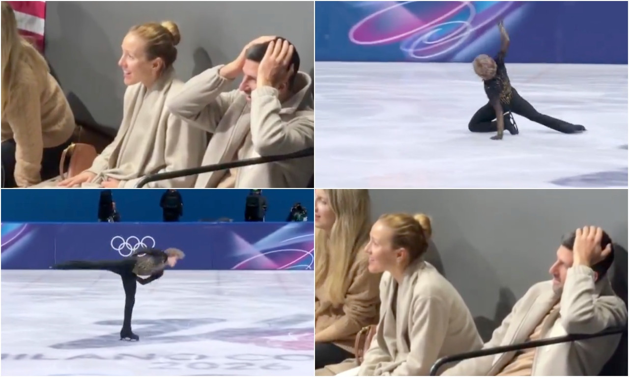 SVI GLEDALI U ĐOKOVIĆE NA ZOI! NOLE SE HVATAO ZA GLAVU... Klizač izveo potez koji je donedavno bio zabranjen! (VIDEO)