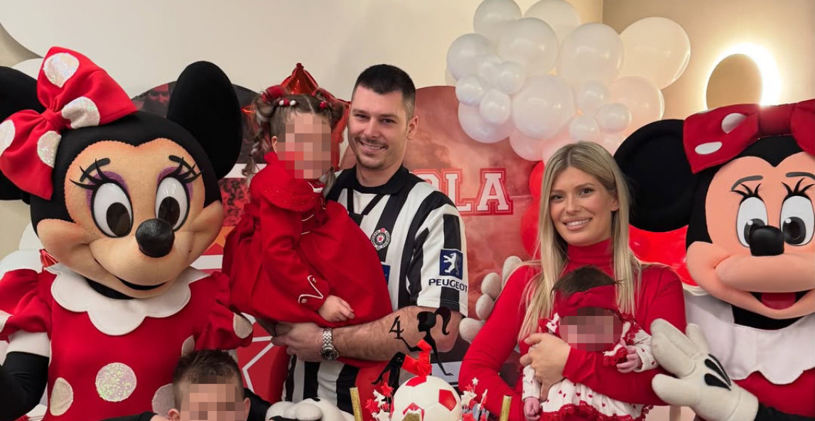 BIVŠA DEVOJKA LUKE JOVIĆA SLAVILA ROĐENDAN ĆERKE, A SVI GLEDALI U NJEGOVOG SINA Pogledajte detalj o kom bruji Srbija (FOTO)