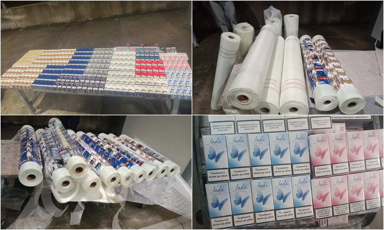 CARINICI RAZOTKRILI GENIJALAN TRIK KRIJUMČARA Evo kako su sakrili 2.450 paklica cigareta  (FOTO)