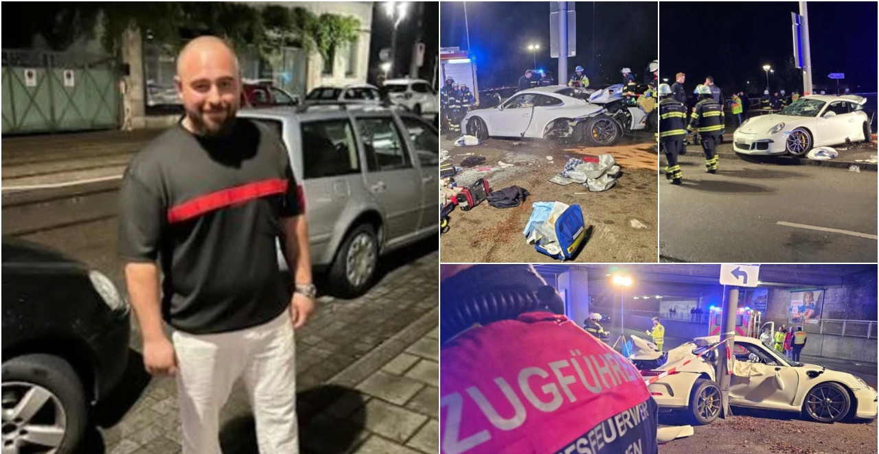 OVO JE OTAC ČETVORO DECE KOJI JE POGINUO U PORŠEU Srbin stradao u brzoj vožnji kroz Minhen (FOTO)