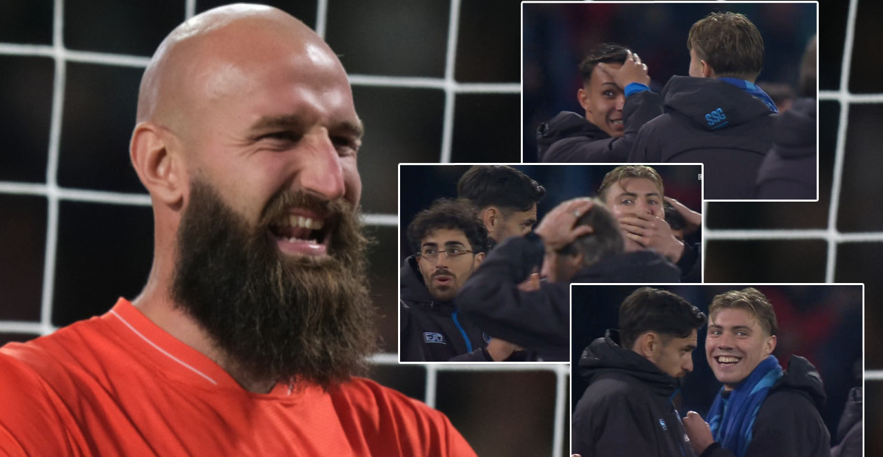 POGLEDAJTE KAKO JE LEDENI VANJA "POLOMIO" PREČKU Saigrači se hvatali za glavu, pa popadali od smeha (VIDEO)