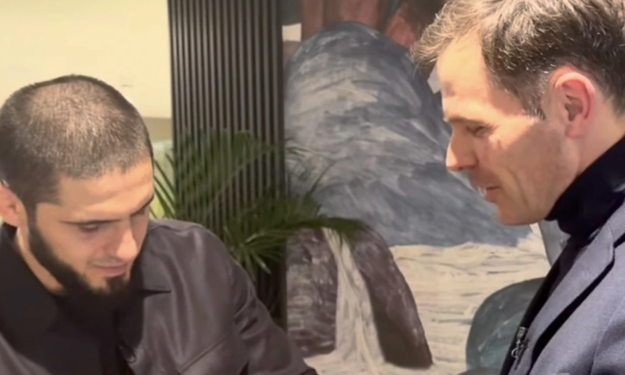 MALI SE SASTAO SA MMA BORCEM MAHAČEVIM: "Zanimljiv i srdačan susret; Imamo važne planove" (VIDEO)