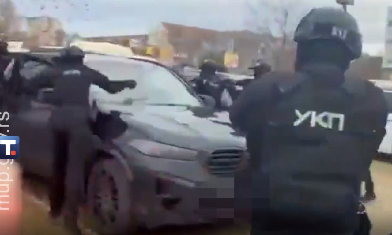 UHAPŠEN "VRAČARAC" SA POTERNICE Pogledajte silovitu akciju UKP u Novom Sadu (VIDEO)