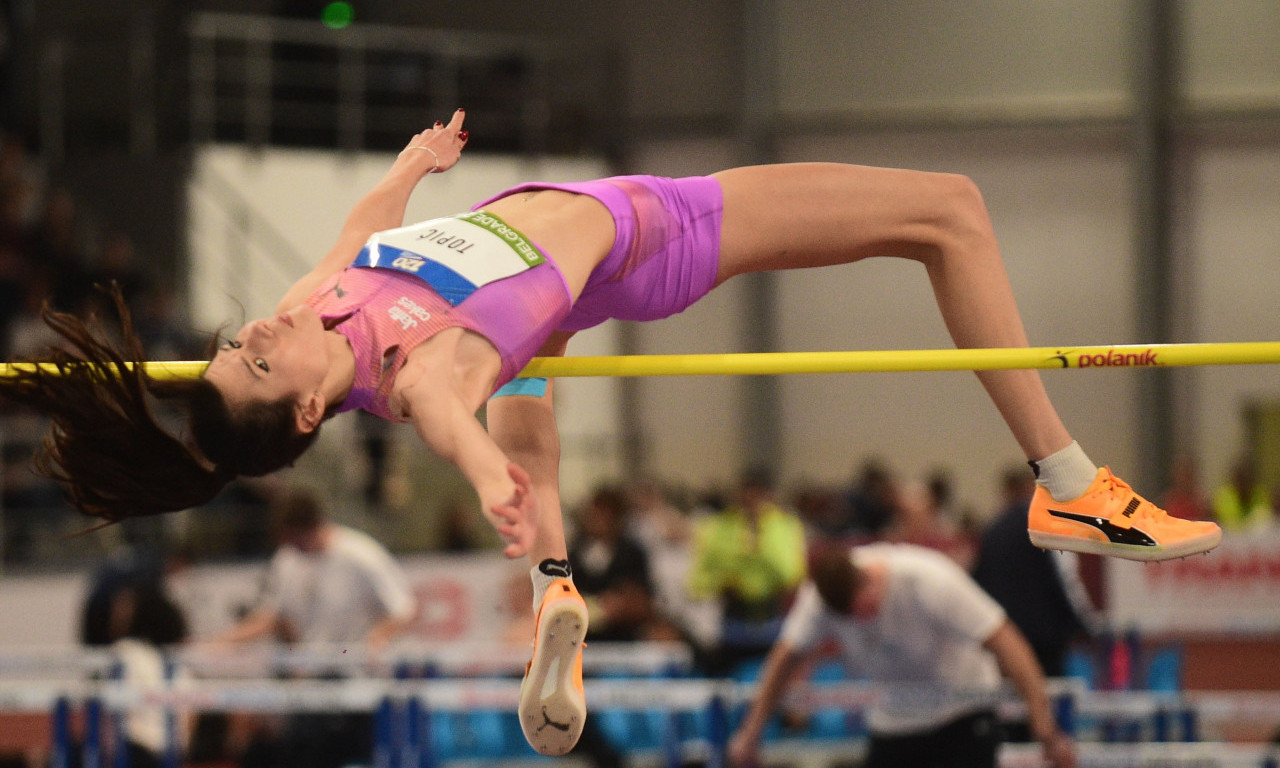 ANGELINA TOPIĆ PONOVO NAJBOLJA! Srpska atletičarka pobedila u skoku uvis na turniru u Beogradu