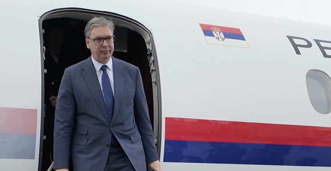 VUČIĆ STIGAO U PREDSEDNIČKU PALATU! Uskoro sledi ključni sastanak sa Erdoganom