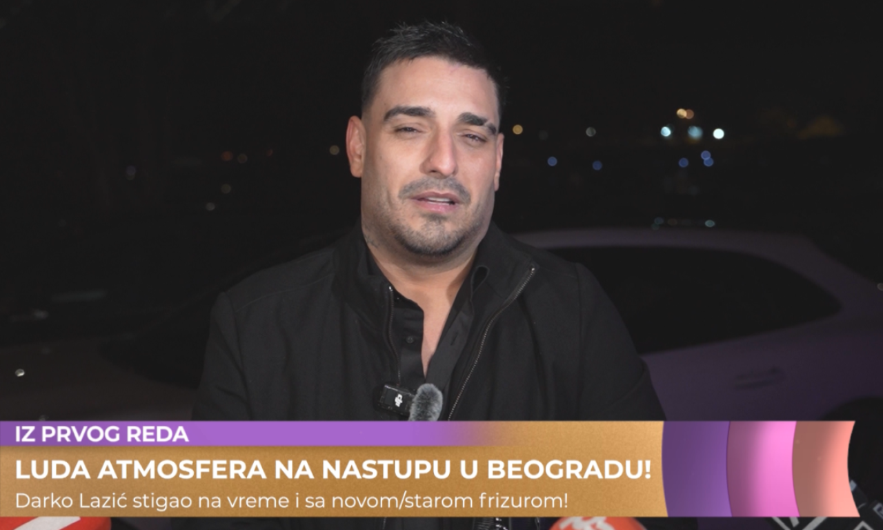 "ISPLIVAĆU ZBOG MOJE PORODICE" Darko Lazić otkrio da ga čeka težak period (VIDEO)