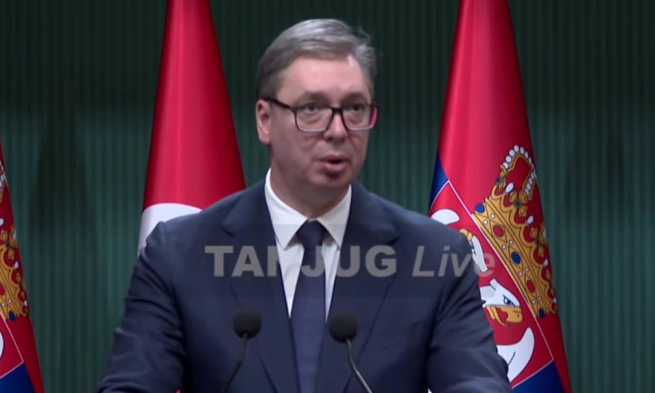 VUČIĆ IZ ANKARE NAJAVIO: "Uskoro potpisivanje ugovora o izgradnji saobraćajnice Novi Pazar-Kraljevo" (VIDEO)