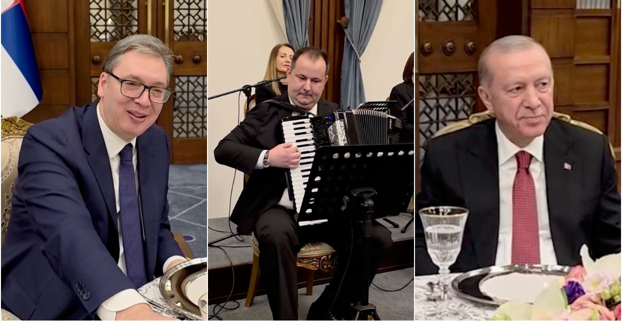 ERDOGAN UGOSTIO VUČIĆA UZ "TAMO DALEKO" Predsedniku Srbije ukazano ogromno poštovanje u Ankari (VIDEO)