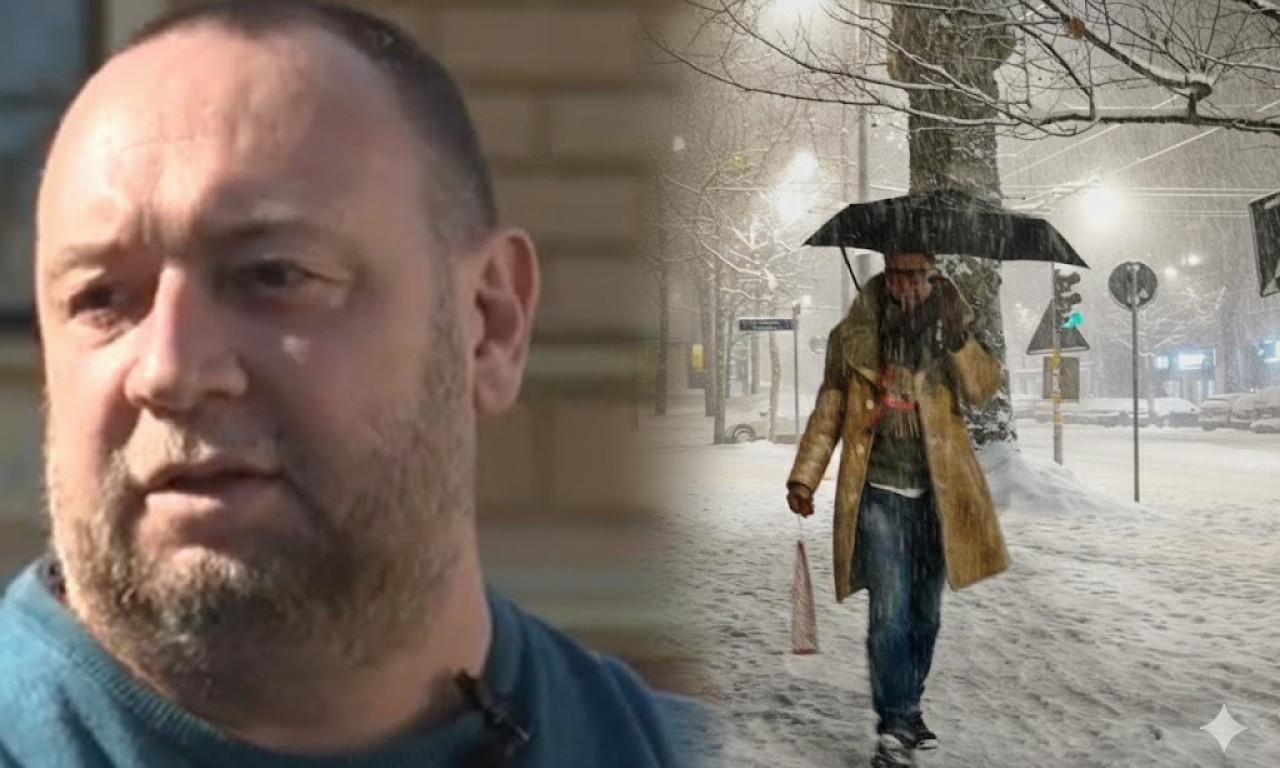 ČUBRILO UPOZORAVA: Stiže ciklon, sneg se spušta u nizije! Posle ovog datuma nas čeka temperaturni šok koji će potrajati!