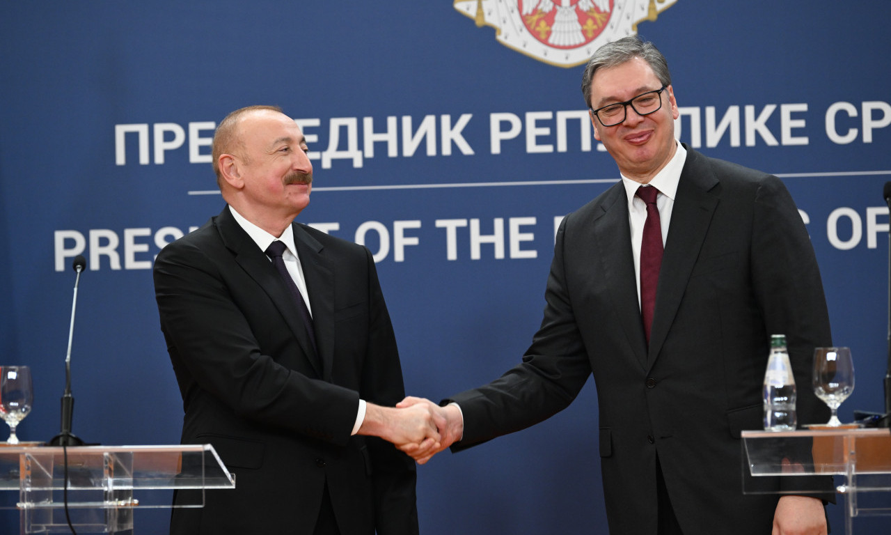 VUČIĆ O POSETI PREDSEDNIKA ALIJEVA: "Čeka nas svetla budućnost u odnosima naših zemalja" (VIDEO)