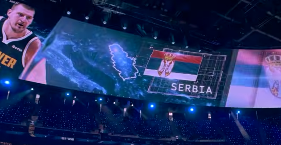 KOSOVO JE SRBIJA USRED AMERIKE! Evo kako su na NBA Ol-staru predstavili Nikolu Jokića!
