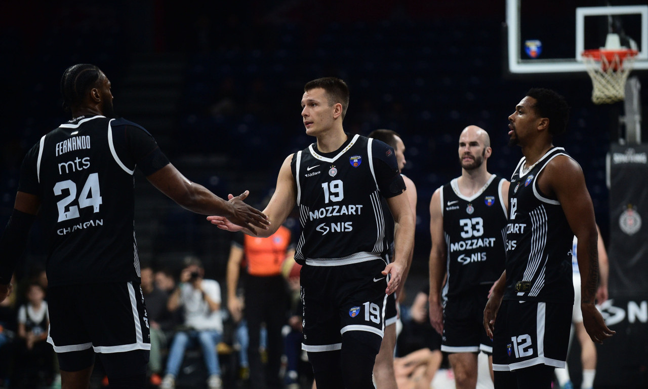 PARTIZAN POBEDOM ZATVORIO EVROLIGU: Crno-beli srušili Baskoniju