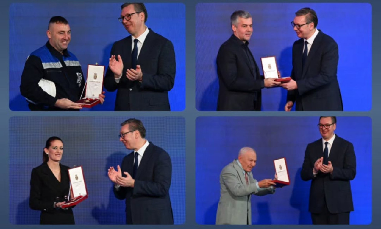 OVO SU SVI LAUREATI SRETENJSKOG ORDENA: Đuro Raca posthumno odlikovan, majka petoro dece i najstariji student u 90-ima