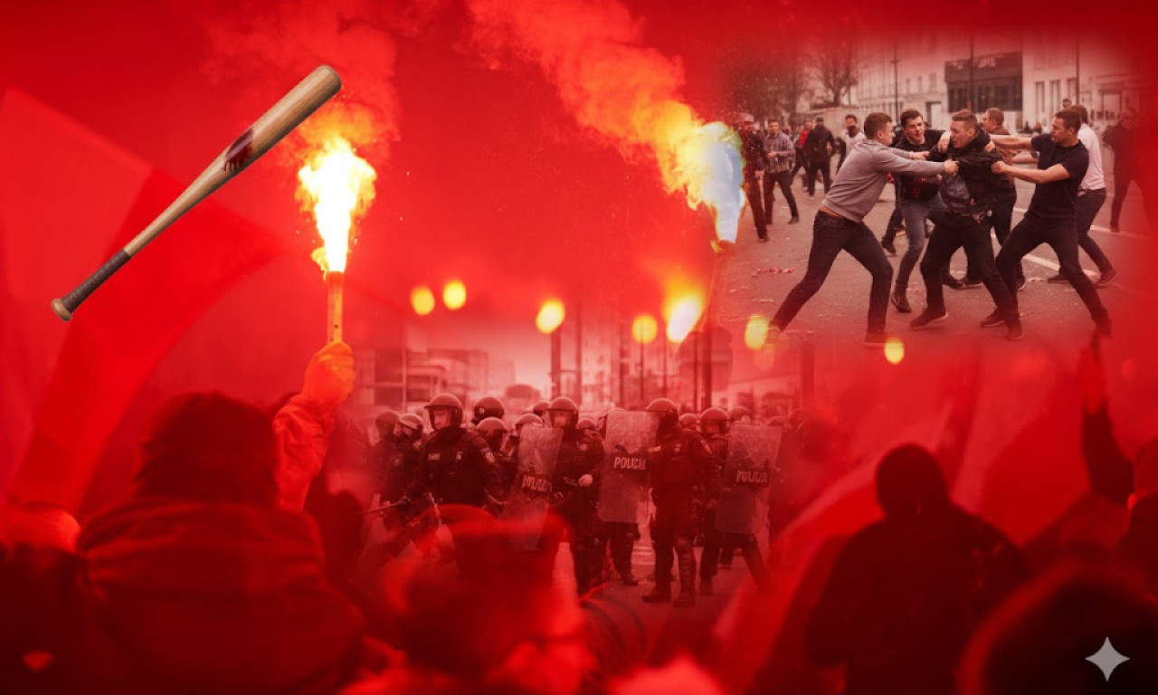 NAVIJAČKI RAT NA ULICAMA NIŠA Masovna tuča navijača, maloletnici motkama na policiju – dvojica hitno hospitalizovana!