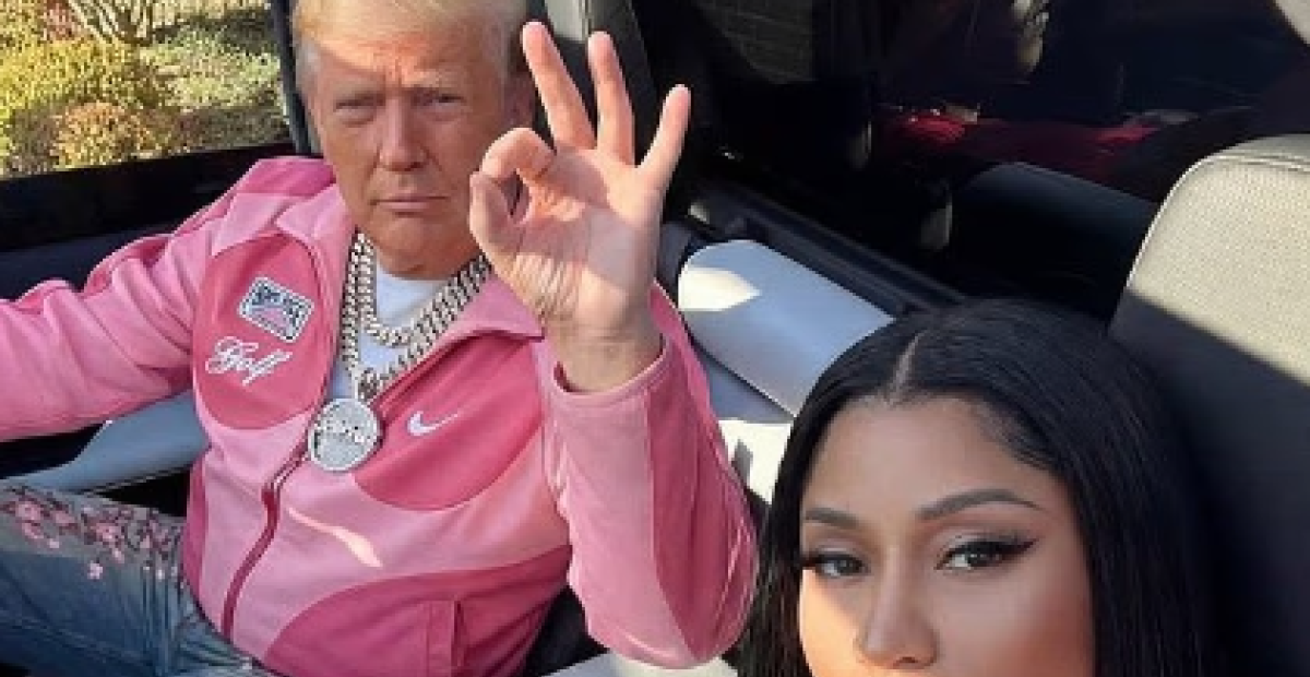 ČESTITKA KOJA JE ZAPALILA PLANETU! Niki Minaž u pink kabrioletu sa Trampom: Ovako mu je čestitala Dan predsednika!