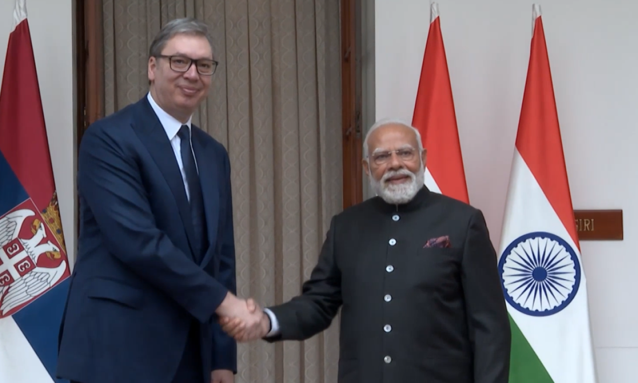 VUČIĆ SE SASTAO SA PREMIJEROM INDIJE MODIJEM: Važan dan za Srbiju - pogledajte šta čeka predsednika (VIDEO)