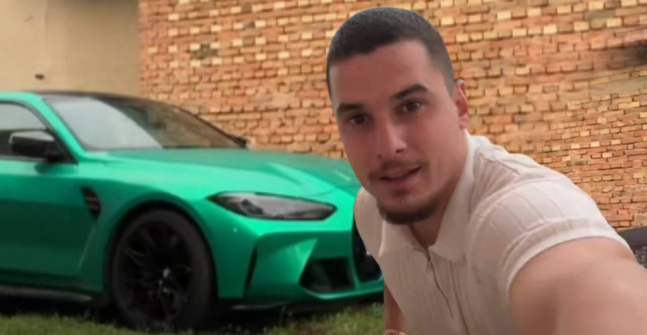 OVO JE AUTO KOJI JE POZNATI JUTJUBER SLUPAO U NOVOM SADU: Prva slika skupocenog BMW-a nakon žestokog udesa (FOTO)