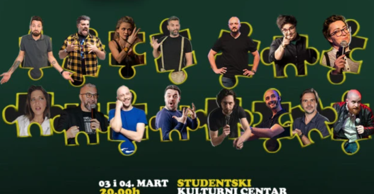 SPEKTAKL KOJI ĆE ZALUDETI REGION U NOVOM SADU! 15 stand-up zvezda na jednom mestu - ovo su detalji