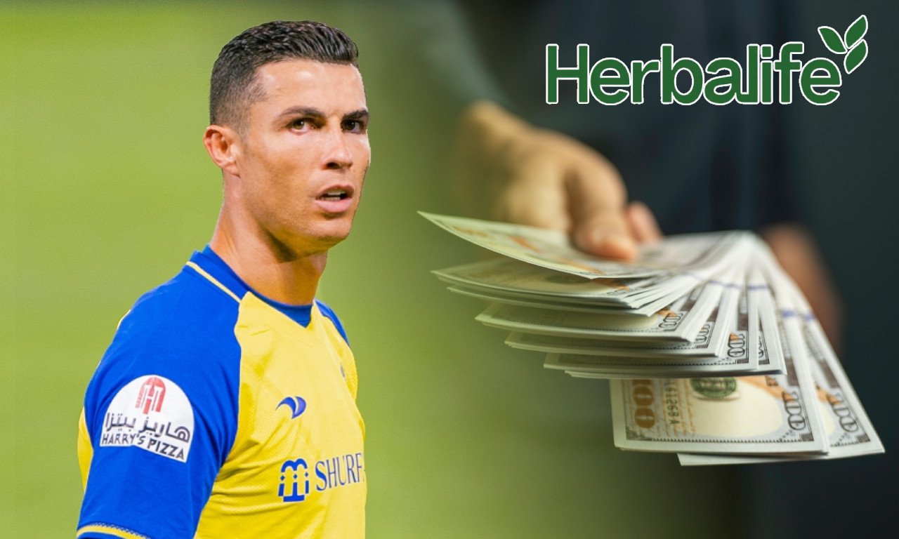 RONALDO ZAPALIO BERZU: Portugalac uložio milione u "Herbalajf", akcije skočile preko noći